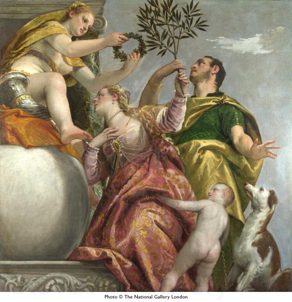 Paolo Veronese Allegory of Love IV Happy Union Norge oil painting art